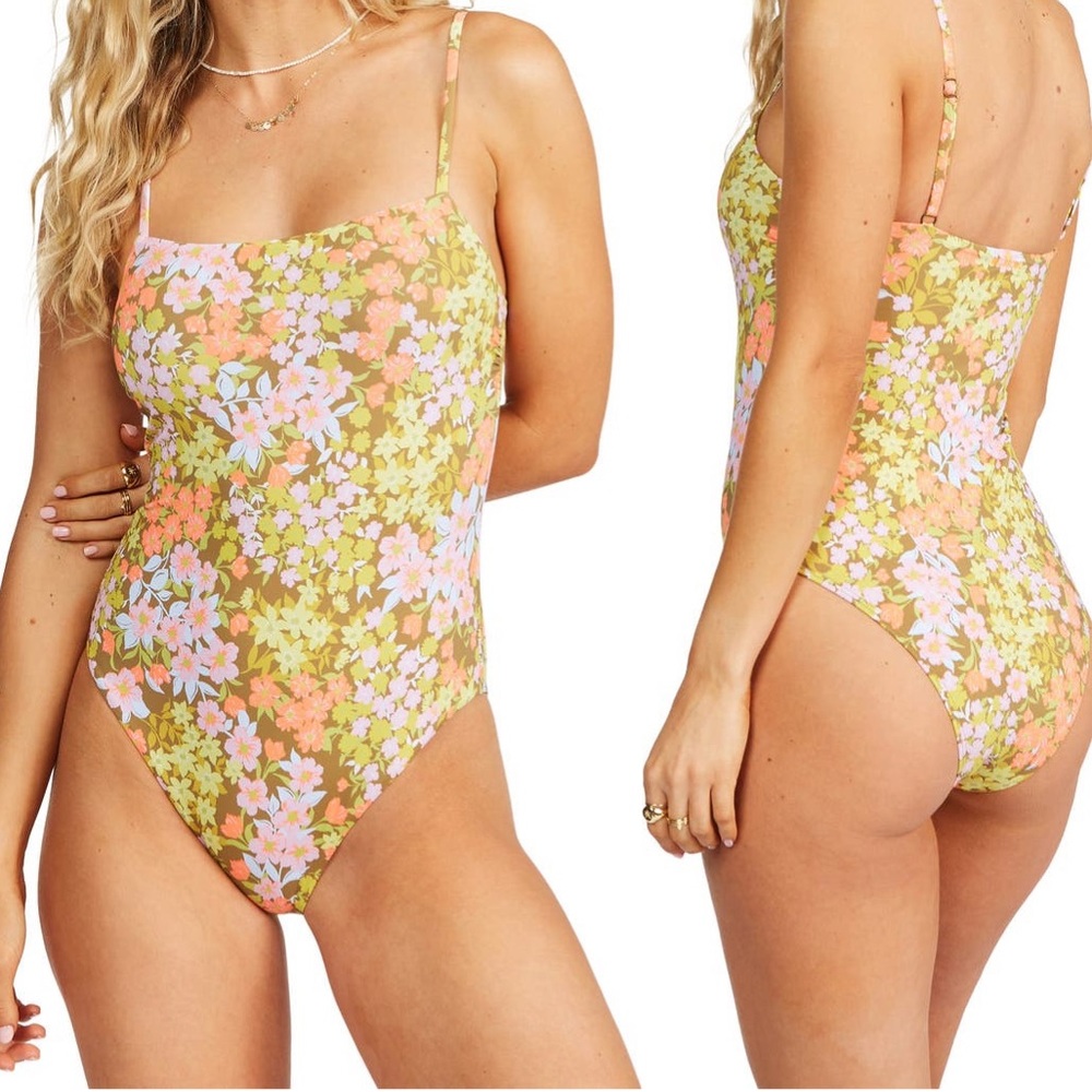 Billabong Floral One Piece